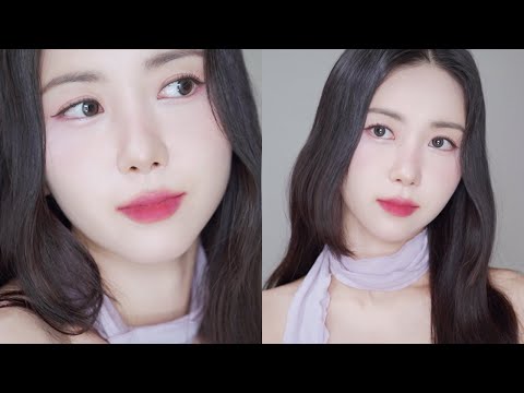 (<strong>eng</strong>) 맑고 시원한 찐 쿨톤 메이크업 🐰🩷 웨이크메이크 워터블러링픽싱틴트, 쿨톤팔레트 <strong>추천</strong>