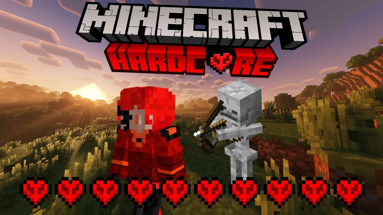 Attempting Minecraft Hardcore for the first time - YouTube