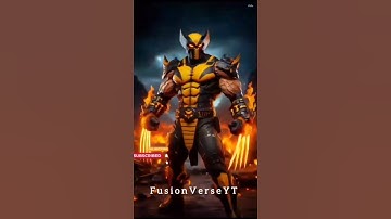 What If Scorpion Fused with Logan? 🐉🦸‍♂️ | Deadly AI Character Fusion! #shorts