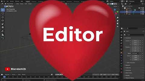 Blender 3.4 tutorial for absolute beginner 2023 - Chapter 2 : The heart of Blender.