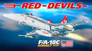 Marines Lead The Way - F/A-18C Hornet Red Devils | Deep Strikes | Digital Combat Simulator | DCS |