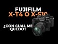 Fujifilm XS10 o XT4 ¿Cuál me compro?