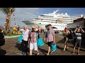 شاهد: أول سفينة سياحية أوروبية ترسو في فنزويلا منذ أكثر من 15 عاما