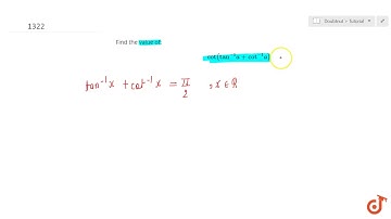 Find the value of: `cot(tan^(-1)a+cot^(-1)a)`...