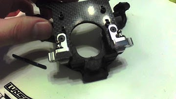 X-Factory RC X-6 Cubed BUILD Bag C Rear Shock Tower