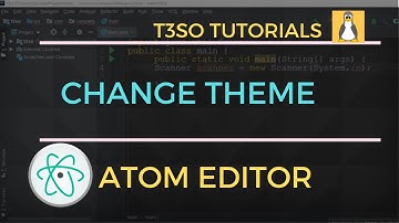 How to Change Theme in Atom Editor