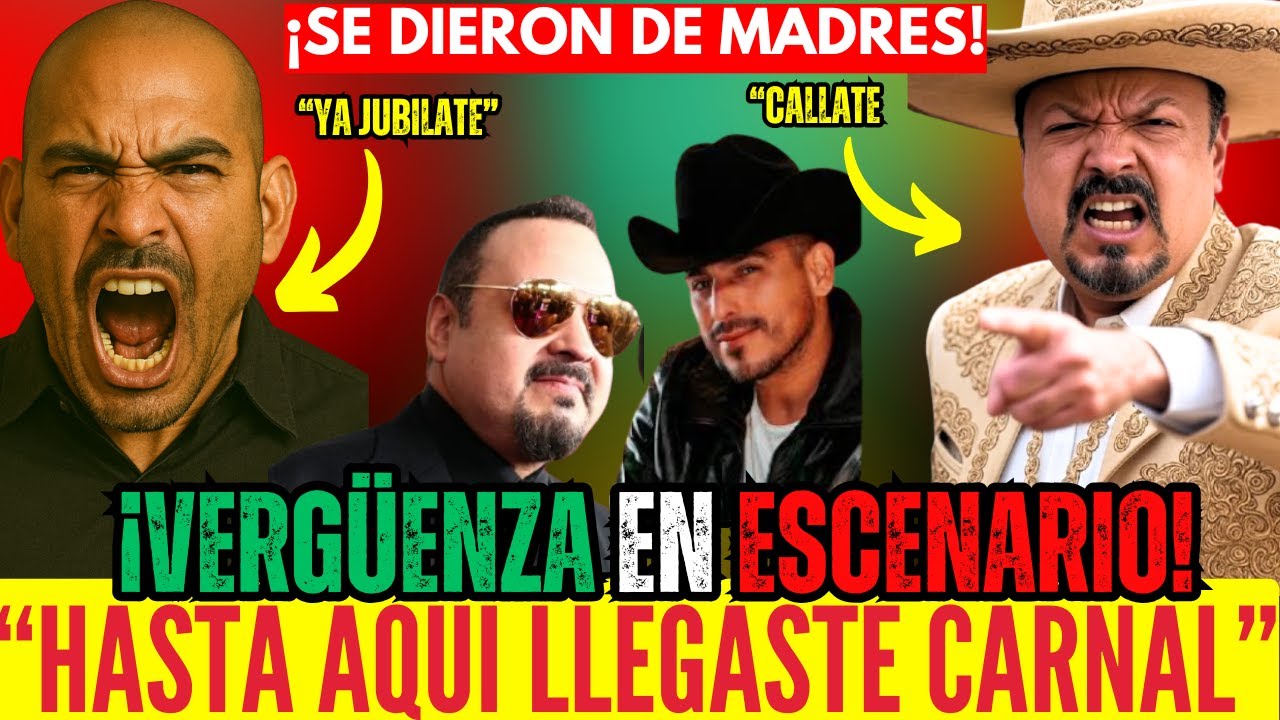 CAOS EN CONCIERTO! Pepe Aguilar es ABUCHEADO y Espinoza Paz lo DEJA EN RIDÍCULO - YouTube
