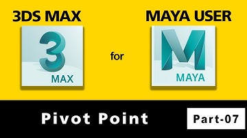 3DS Max For Maya User : Pivot Point | Tamil Tutorial | Part07