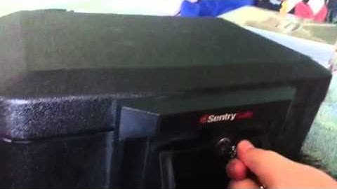 Unlocking sentry safe without keys!!