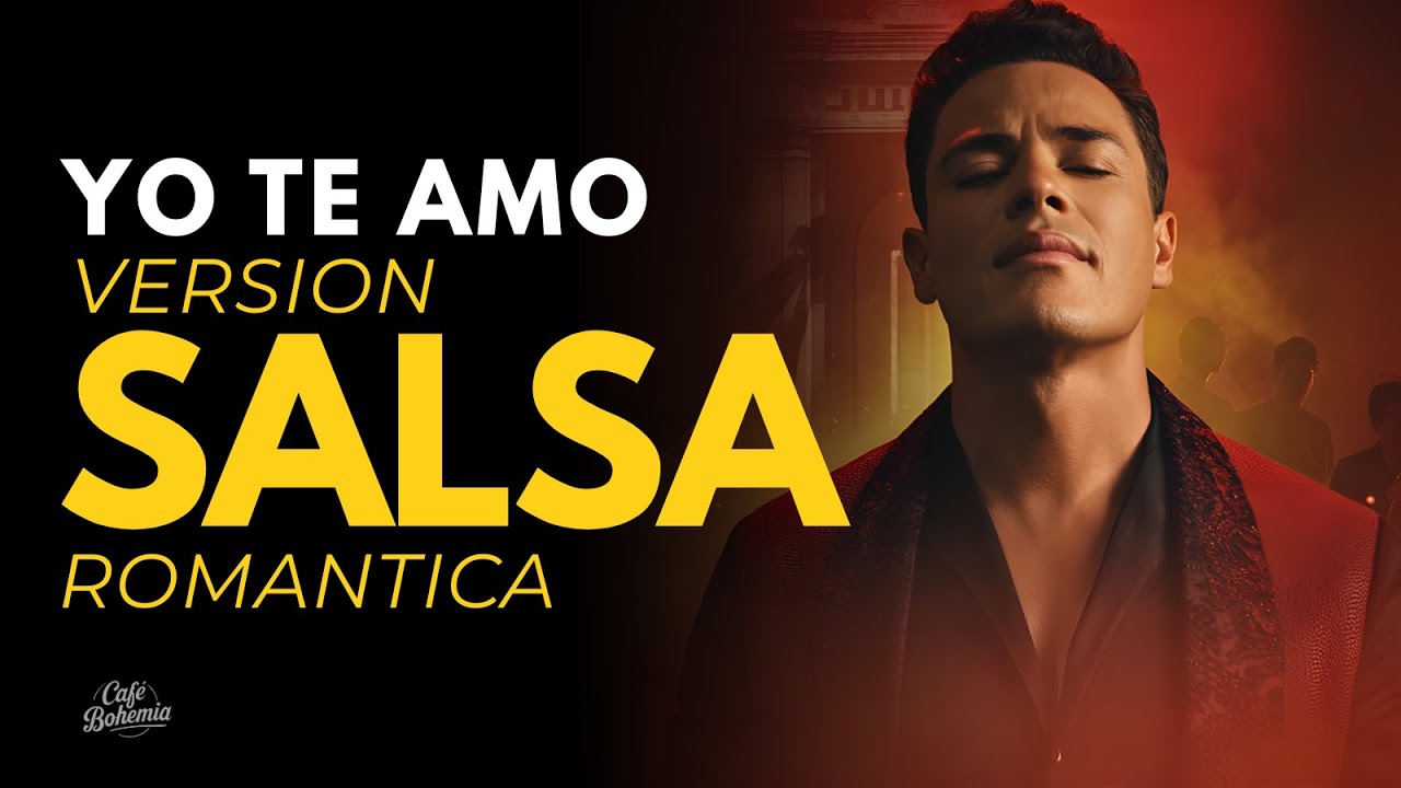 YO TE AMO (Salsa Romántica) | Cover Clásico Elegante | Café Bohemia