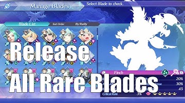 What Happens When You Release All Rare Blades in Xenoblade Chronicles 2