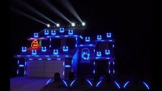 'Bangarang'  Skrillex, 2019 Halloween Light Show