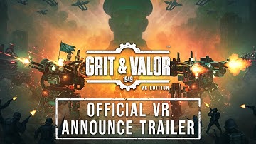 Grit and Valor - 1949 | Official VR Announcement Trailer | Meta Quest Platform
