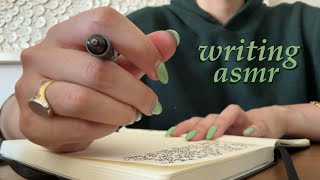 journal with me // satisfying pen writing asmr (.07 ball point pen)