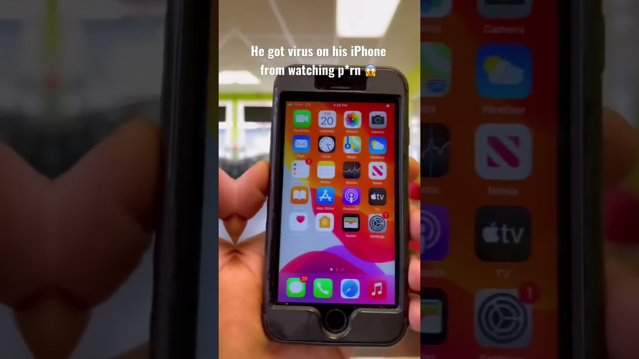 He Got Virus On His Iphone From Watching P Rn Shorts Apple Iphone13 Ios Android Samsung