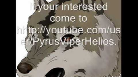 wolf animation casting call open for Trinity Howls