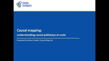 Causal Pathways Introductory Session: Causal mapping