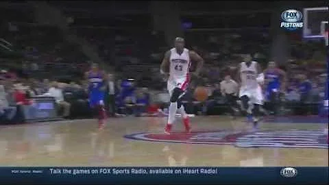 Anthony Tolliver hits a circus shot and poses for the camera