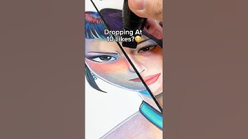 dropping my GIANT MARKER if you LIKE this video…😢😱 #art #drawing #shorts