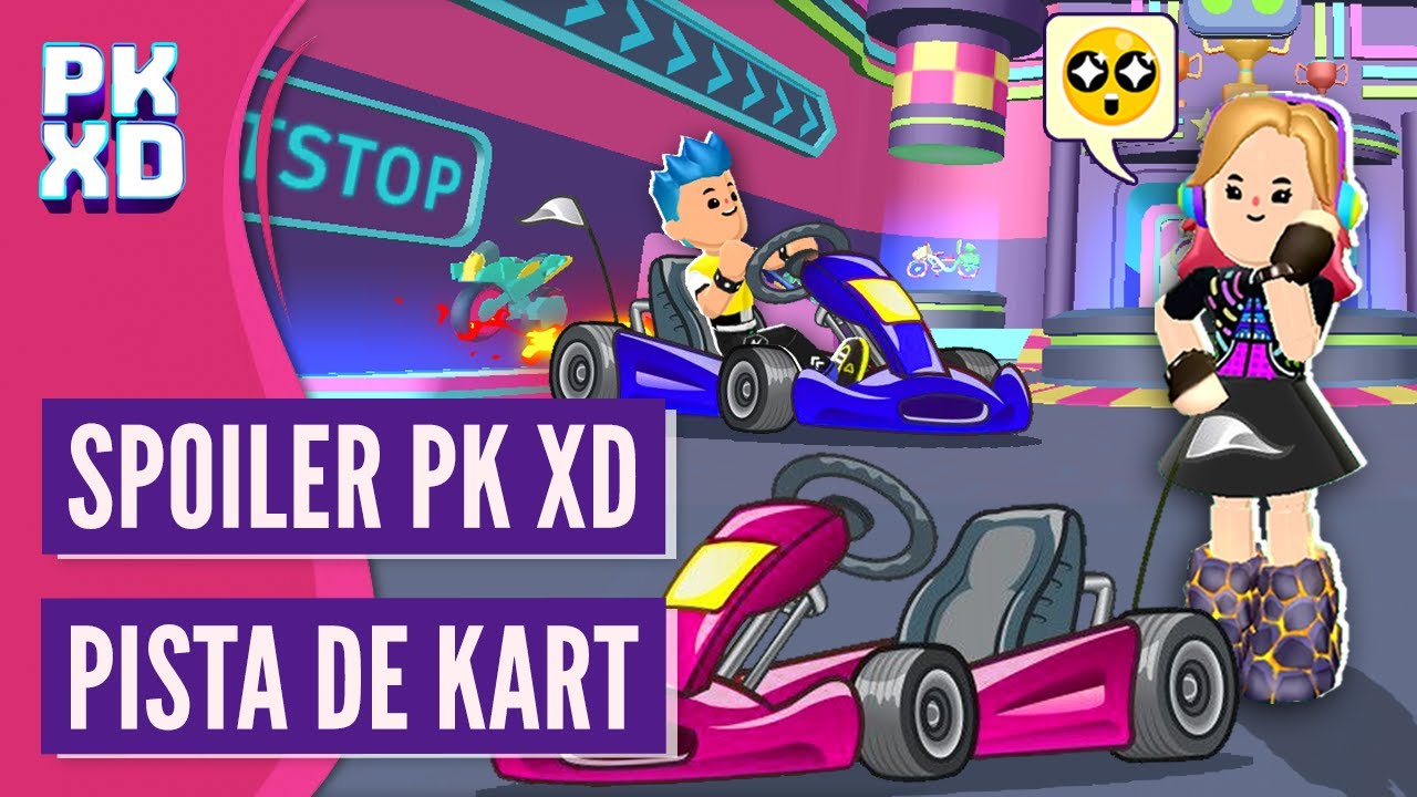 SPOILER PK XD Minigame de Kart na Nova Loja de Veículos YouTube