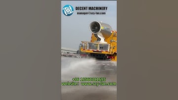 What Are the Energy Requirements for a Typical Fog Cannon Used in Odour Control? #dustsuppression