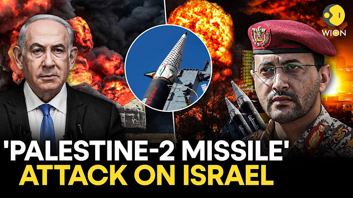 Atak rakietą balistyczną na Izrael! Wspierani przez Iran Huti wystrzelili rakietę „Palestine-2” |WION Originals