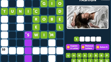 Crossword Quiz FASHION Level 8 - Walkthrough