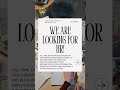 We Are Hiring - HR Role!