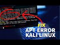 Cara Memperbaiki Kali Nethunter apt Error Resolve Failure | Termux chroot