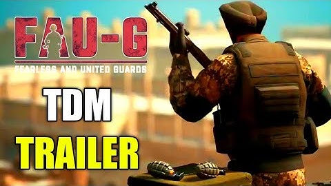 😍😍FAUG TDM DATE CONFIRM FAUG NEW TRAILER | FAUG TDM RELEASE DATE | FAUG TDM NEW UPDATE | Launch Date
