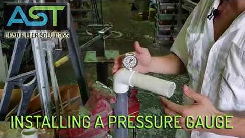 Aquaculture Construction 101: How to install a Pressure Gauge for your Fish Filter!