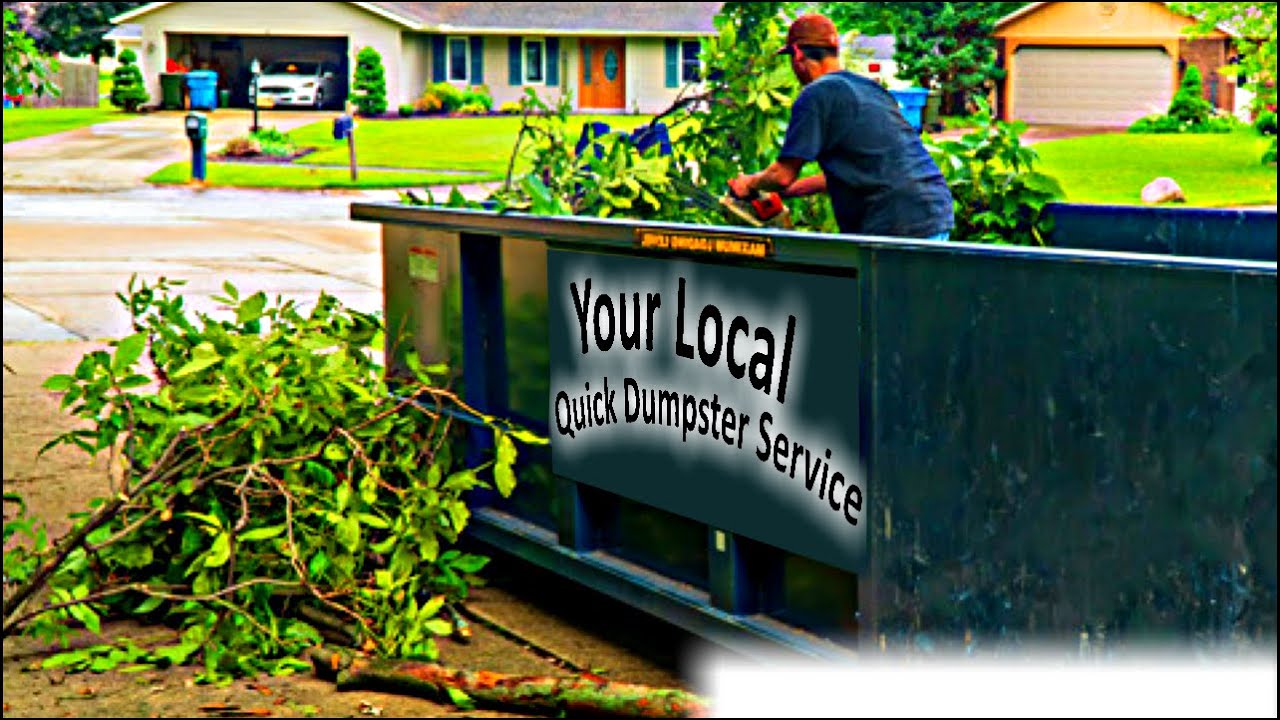 Gaylord Waste Management Dumpster Rental Trash Removal Roll Off Containers Bin Rental YouTube