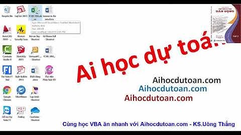 Phần 1 - Mở giao diện VBA và làm quen với VBA