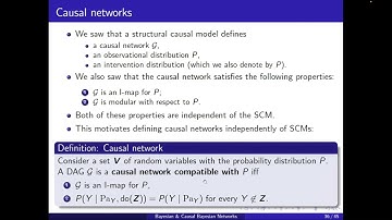 Causality 4: Causal Bayesian networks
