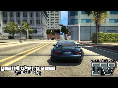 GTA SA : GTA IV BETA 3 MOD - 4K ULTRA GRAPHİCS ( GTA SAN ANDREAS GTA 4 GRAFİK MODU ) EN İYİ MOD