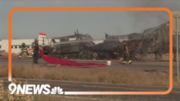 I-70 closed in both directions at E-470 for crash involving 3 semis