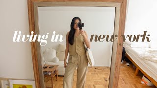 20 Something Diaries | adjusting back to nyc life, mini haul, seeing friends