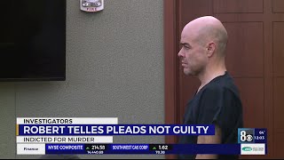 Ex-politician Robert Telles enters ‘not guilty’ plea in Las Vegas reporter’s killing