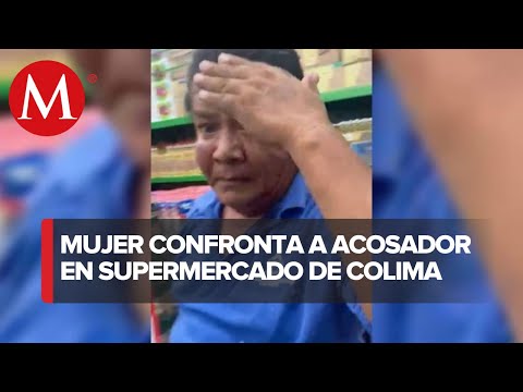 En Colima, detienen a hombre por acosar y grabar a mujer en supermercado