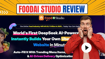 FoodAI Studio Review & Demo - Smart AI Builds Your Restaurant Website Instantly!