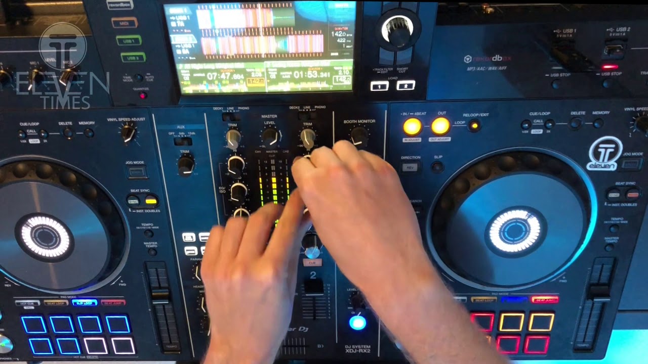 How I mix Prog & Psychedelic Trance with the Pioneer XDJ RX2, "A night in New York" by