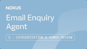 Building an Email Enquiry Agent - 3/4 (Basic Setup)