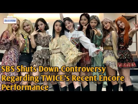 SBS Shuts Down Controversy Regarding TWICE’s Recent Encore Performance ...