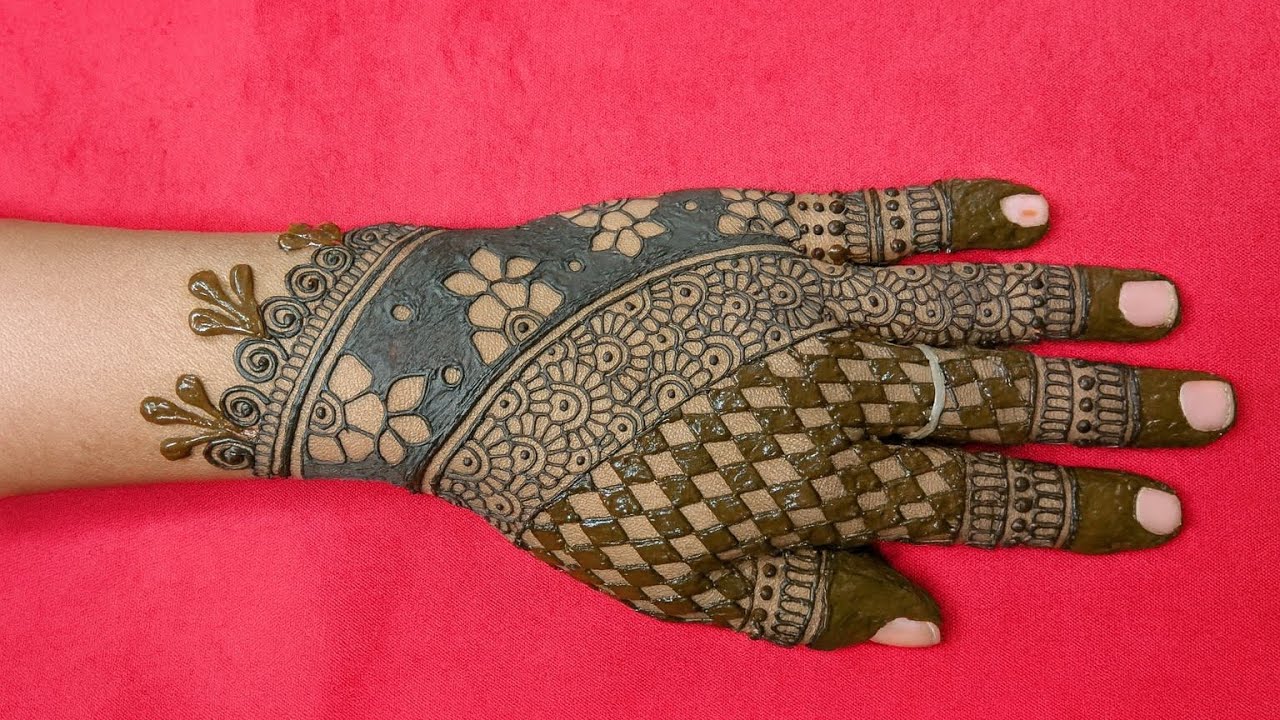 Simple mehndi design Hand mehndi design New mehndi design Best mehndi design Mehndi mehndi #viral
