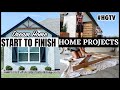 MODERN FARMHOUSE UPDATES ON A BUDGET | START TO FINISH HOME PROJECT | DIY DECORATIVE GABLE