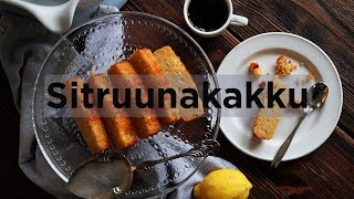 Hunajaisen täyteläinen sitruunakakku | kitchenaid
