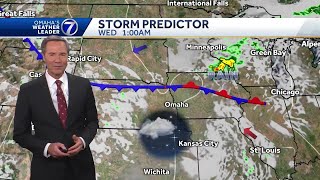 Quiet overnight in the Omaha area