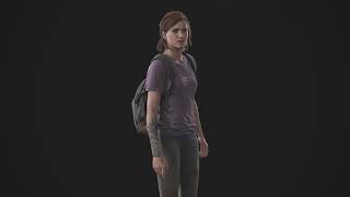 All Ellie Skins Showcased in Model Viewer | The Last Of Us Part 2 Remastered