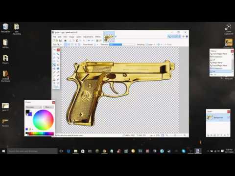 How To Make ANY Image a Transparent Background w/ Paint.net