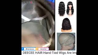 Alopecia Or Madical Wig || Hand Tied  wig || Indian Hair #indianhair